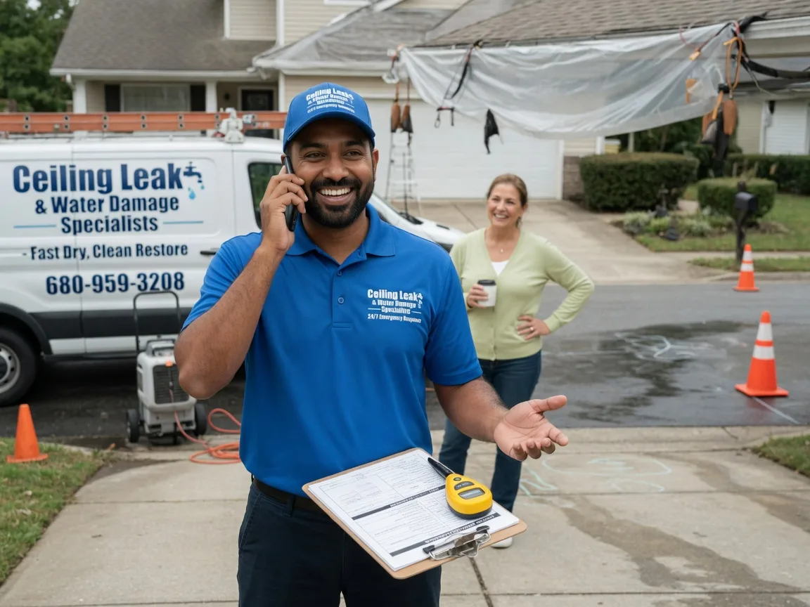 Ceiling Leak Cleanup Jay, OK FAQs